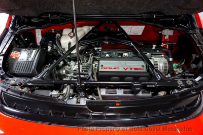 1998 Acura NSX in Formula Red over Tan