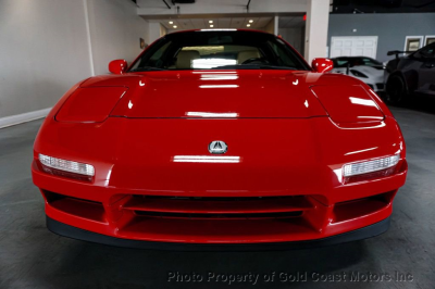 1998 Acura NSX in Formula Red over Tan