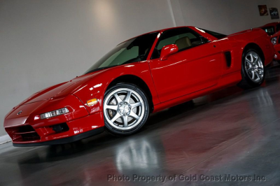 1998 Acura NSX in Formula Red over Tan