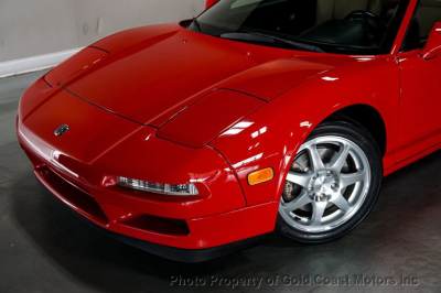 1998 Acura NSX in Formula Red over Tan