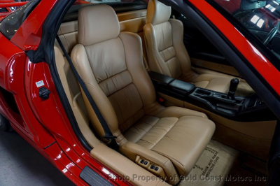 1998 Acura NSX in Formula Red over Tan