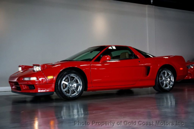1998 Acura NSX in Formula Red over Tan