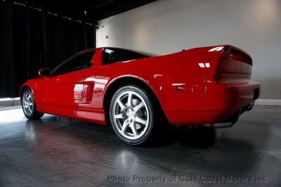 1998 Acura NSX in Formula Red over Tan