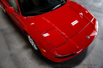 1998 Acura NSX in Formula Red over Tan