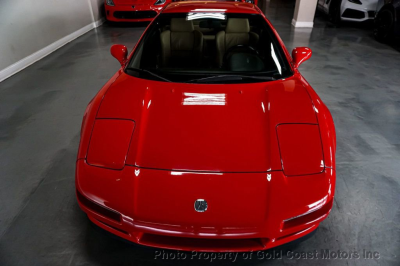 1998 Acura NSX in Formula Red over Tan