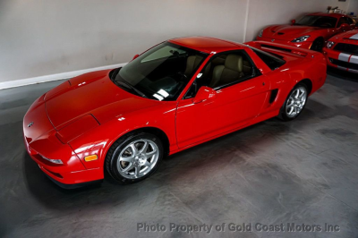 1998 Acura NSX in Formula Red over Tan
