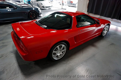 1998 Acura NSX in Formula Red over Tan