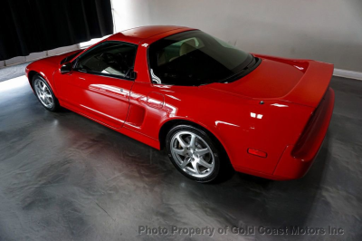1998 Acura NSX in Formula Red over Tan