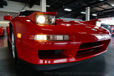 1998 Acura NSX in Formula Red over Tan
