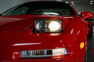 1998 Acura NSX in Formula Red over Tan