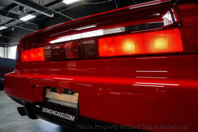 1998 Acura NSX in Formula Red over Tan