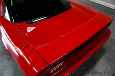 1998 Acura NSX in Formula Red over Tan