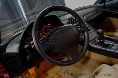 1998 Acura NSX in Formula Red over Tan