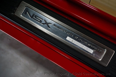 1998 Acura NSX in Formula Red over Tan