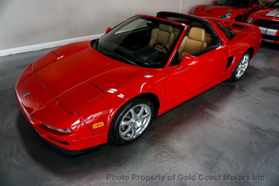 1998 Acura NSX in Formula Red over Tan