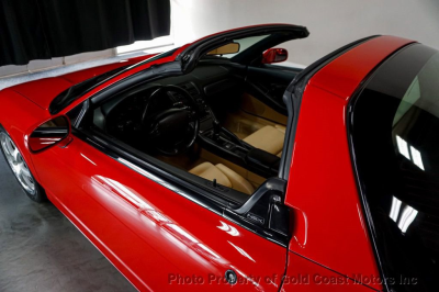 1998 Acura NSX in Formula Red over Tan