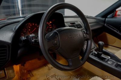 1998 Acura NSX in Formula Red over Tan