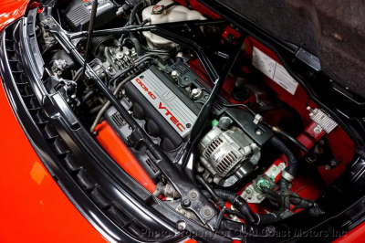 1998 Acura NSX in Formula Red over Tan