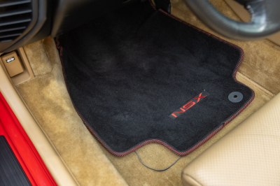 2002 Acura NSX in New Formula Red over Tan