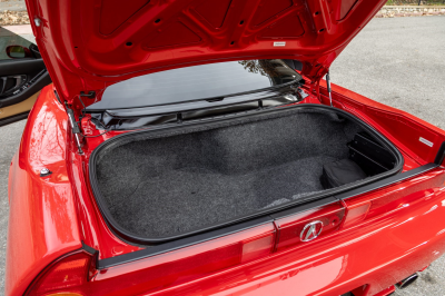 2002 Acura NSX in New Formula Red over Tan