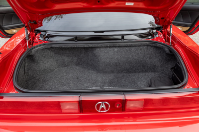 2002 Acura NSX in New Formula Red over Tan