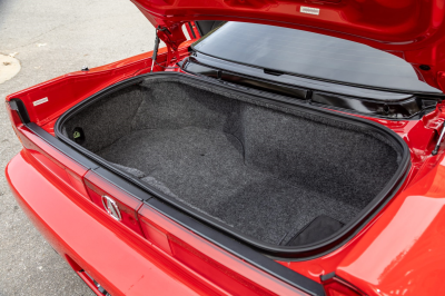 2002 Acura NSX in New Formula Red over Tan