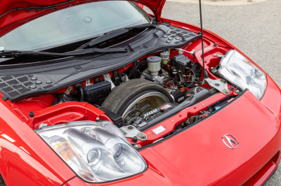 2002 Acura NSX in New Formula Red over Tan