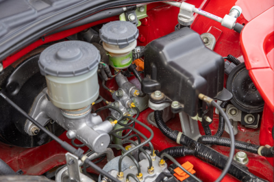 2002 Acura NSX in New Formula Red over Tan