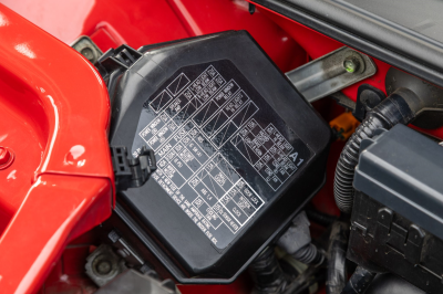 2002 Acura NSX in New Formula Red over Tan