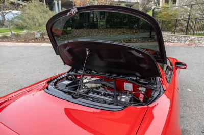 2002 Acura NSX in New Formula Red over Tan
