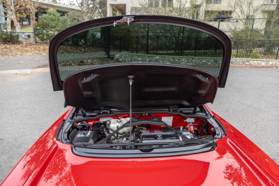 2002 Acura NSX in New Formula Red over Tan