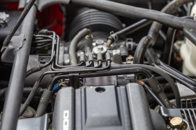 2002 Acura NSX in New Formula Red over Tan