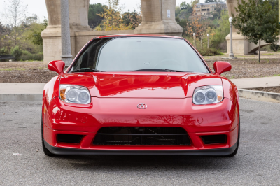 2002 Acura NSX in New Formula Red over Tan