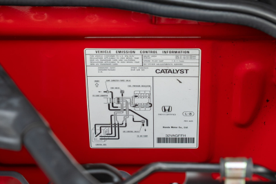 2002 Acura NSX in New Formula Red over Tan