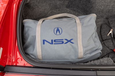 2002 Acura NSX in New Formula Red over Tan