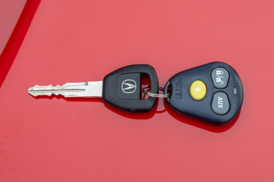 2002 Acura NSX in New Formula Red over Tan