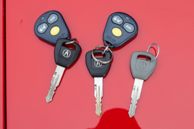 2002 Acura NSX in New Formula Red over Tan