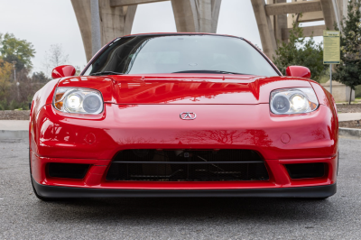 2002 Acura NSX in New Formula Red over Tan