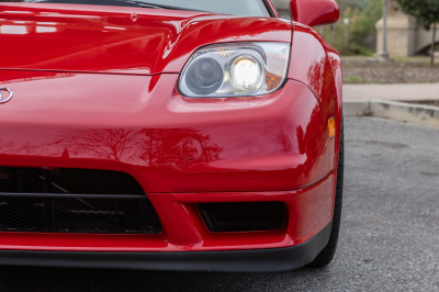 2002 Acura NSX in New Formula Red over Tan