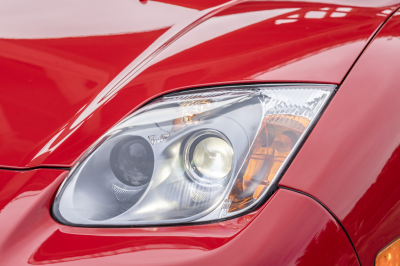 2002 Acura NSX in New Formula Red over Tan