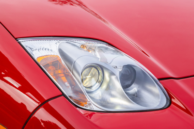2002 Acura NSX in New Formula Red over Tan