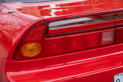 2002 Acura NSX in New Formula Red over Tan