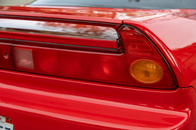2002 Acura NSX in New Formula Red over Tan