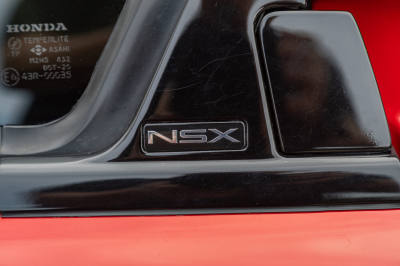 2002 Acura NSX in New Formula Red over Tan