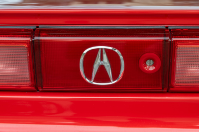 2002 Acura NSX in New Formula Red over Tan