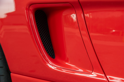 2002 Acura NSX in New Formula Red over Tan