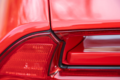 2002 Acura NSX in New Formula Red over Tan