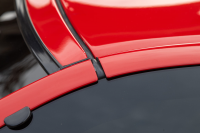 2002 Acura NSX in New Formula Red over Tan