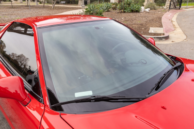 2002 Acura NSX in New Formula Red over Tan