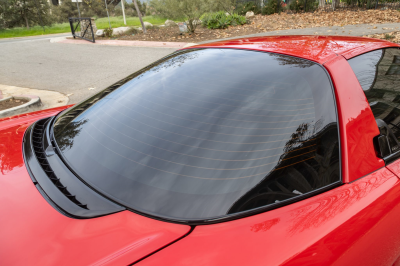 2002 Acura NSX in New Formula Red over Tan